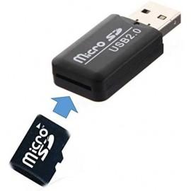 CARTE MICRO SD 16GB   AD   USB