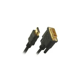 CABLE HDMI DVI 1 8M GOLD APM