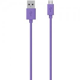 CABLE MICRO USB 2M VIOLET...