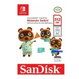 CARTE MICRO SDXC 512GB SWITCH